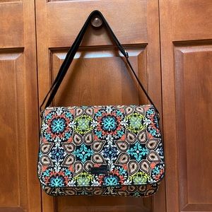 Vera Bradley Laptop Messenger Bag - Sierra